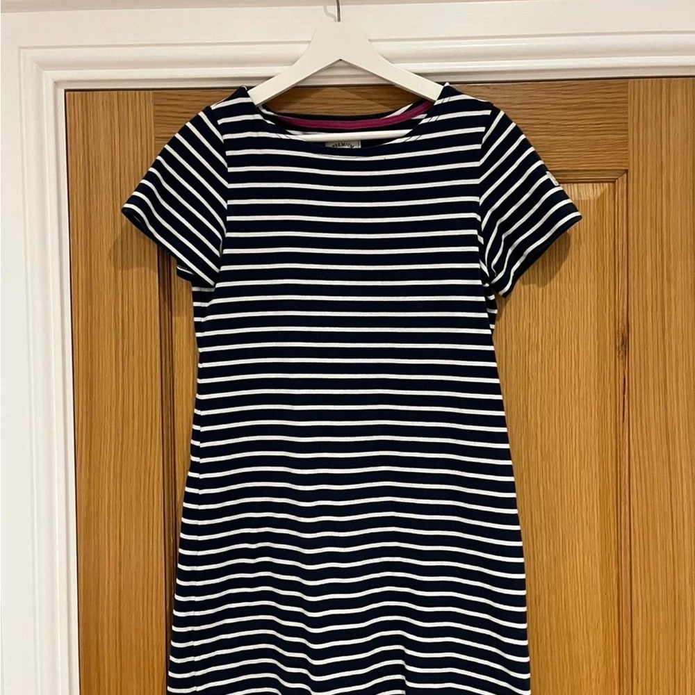 Joules Black and White Sheath Mini Dress